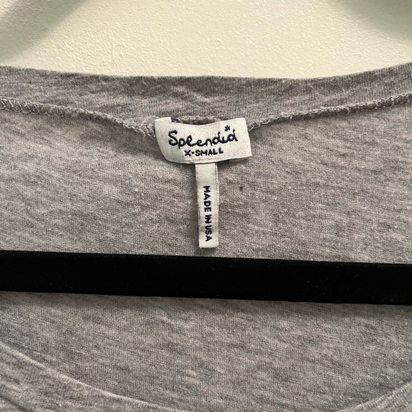 Splendid gray tee - Picture 3 of 3